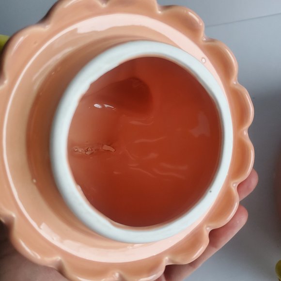 Vintage Ceramic Owl Cookie Jar Countertop Food Snacks Storage Cute Whimsy Fun - Picture 15 of 15